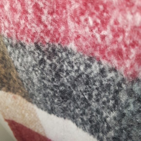 Ruggine Colour Block Soft Fringed Scarf - Picture 3 of 7